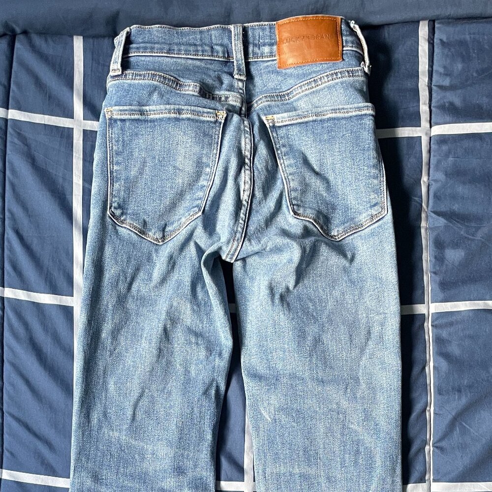 High Rise Zoe Straight Jeans - Picture 3 of 5